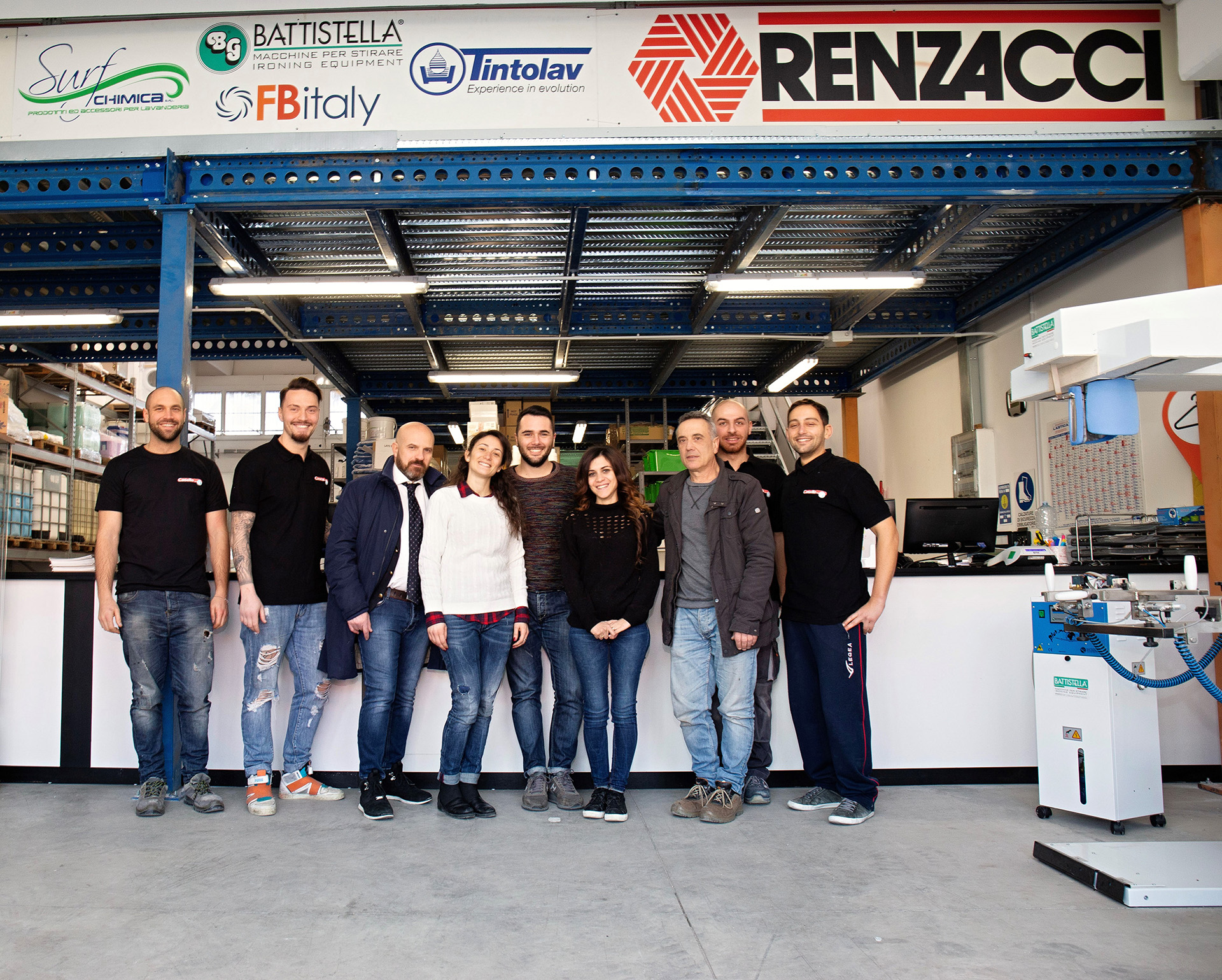 Il team Casella